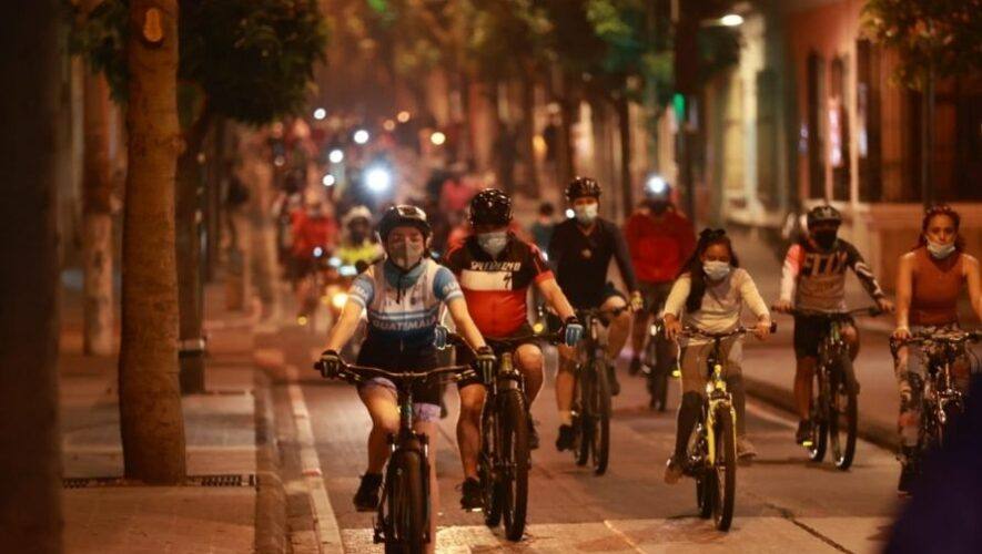 Bicitour nocturno por la Ciudad de Guatemala | Abril 2022