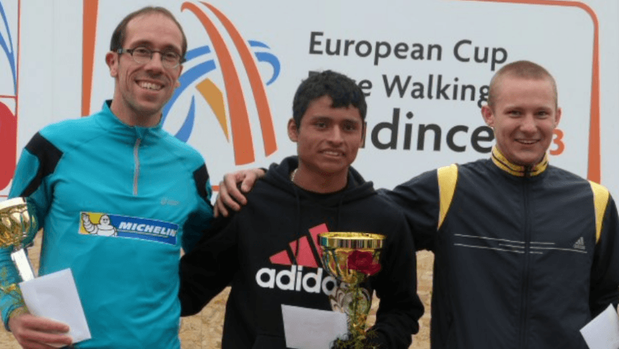 El récord panamericano de 50 km marcha que impuso Erick Barrondo en 2013