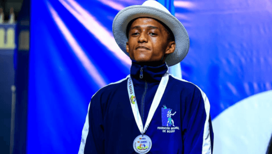 Hansell López sumó otra plata para Guatemala en el Campeonato Continental AMBC Élite 2022