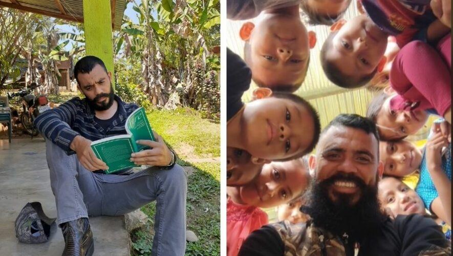 Oscar Cecilio, el maestro guatemalteco que se ha hecho viral el TikTok por sus videos