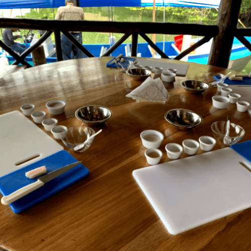 taller gastronomico ceviche al coco