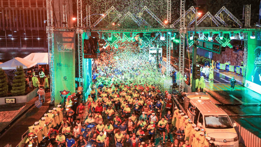 10K Nocturna Ciudad de Guatemala 2022 marcó el regreso de las carreras en el país
