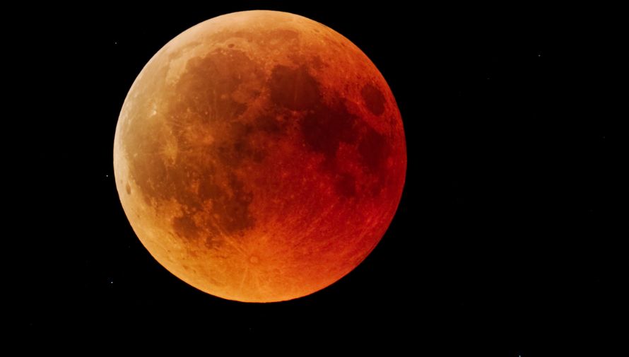 Eclipse total de luna en Guatemala Mayo 2022