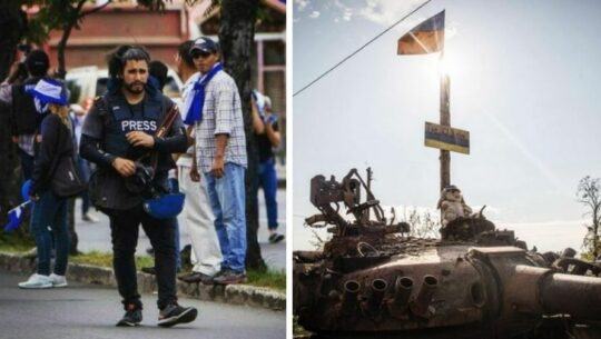 Esteban Biba, el fotoperiodista guatemalteco que cubre la crisis en Ucrania