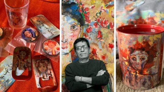 Juan Manuel Sisay emprendimiento de arte