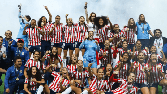Leslie Ramírez, campeona con Chivas del Torneo Clausura 2022 de la Liga MX Femenil