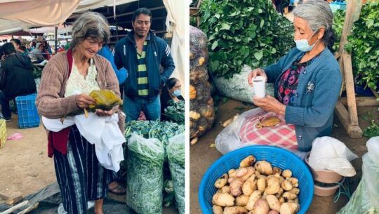 Mamás vendedoras del mercado recibieron sorpresa por el Día de las Madres 2022