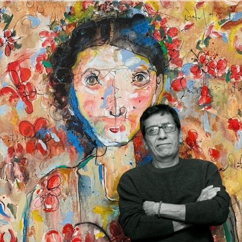 Manuel Sisay artista guatemalteco pintura