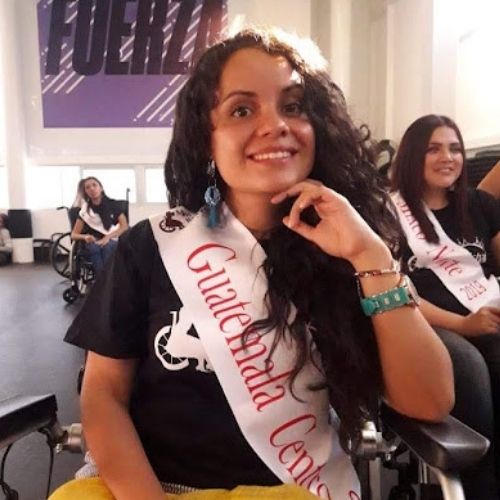 María de León miss wheelchair