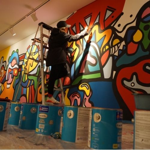 Marinés Lacayo artista guatemalteca