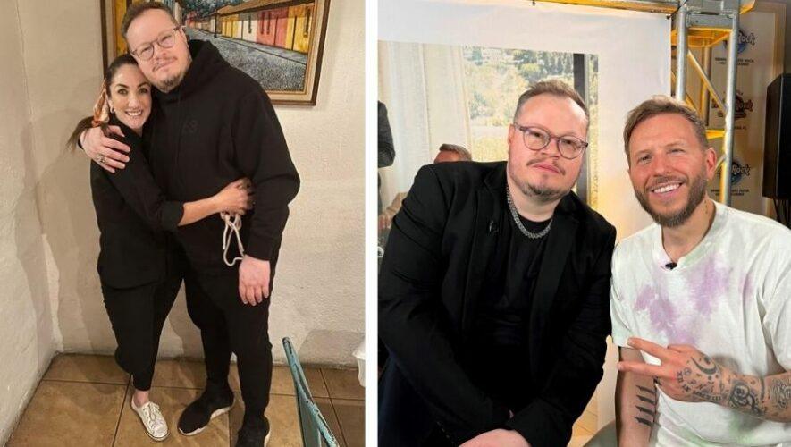 Mirciny Moliviatis compartió una foto junto a Leonel, de Sin Bandera