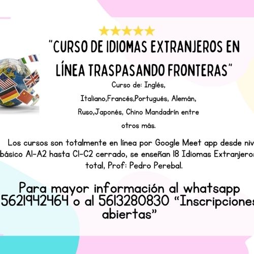 Políglota guatemalteco Pedro Perebal ofrece cursos de idiomas