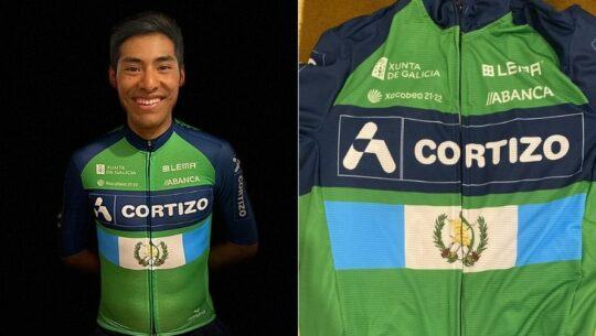 Sergio Chumil lucirá el suéter de Campeón Nacional Sub-23 con su equipo en España (1)