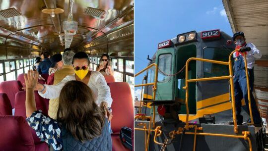recorridos en tren por el Día de la Madre 2022 Ciudad de Guatemala museo del ferrocarril