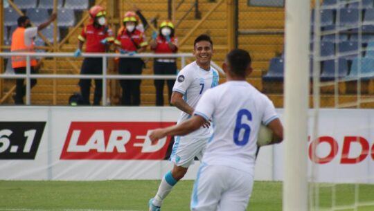 Festejo Guatemala vs Belice