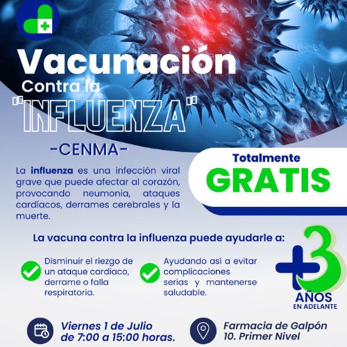 Jornada de vacunación contra la influenza H1N1 en el CENMA (1)