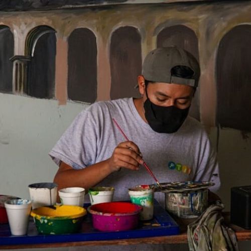 Luis Fernando Axpuac artista guatemalteco