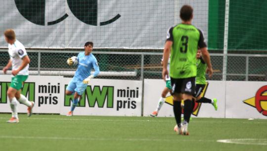 Nicholas Hagen sumó su tercera victoria consecutiva con el Hamkam en la Eliteserien 2022