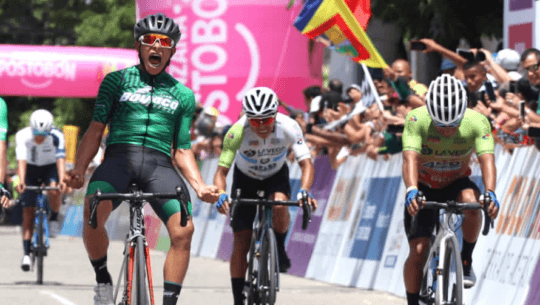 Rony Julajuj y José Canastuj hicieron historia en la sexta etapa de la Vuelta a Colombia 2022