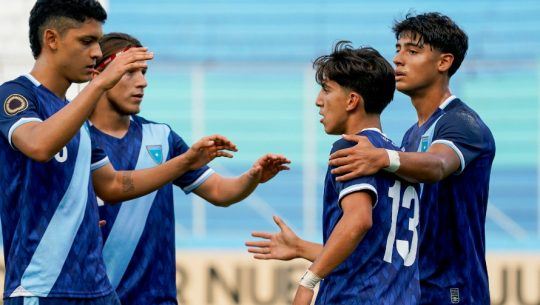 Alineación de Guatemala para el juego vs. República Dominicana, Premundial Sub-20 Concacaf 2022