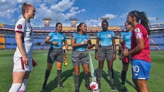 Astrid Gramajo dirigió un partido en el Premundial Femenino Concacaf