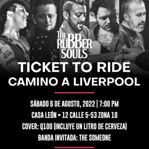 Concierto de The Rubber Souls en tributo a The Beatles International Beatle Weel (1)