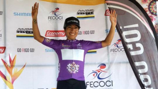 Jasmin Soto se convirtió en la líder general de la Vuelta Femenina a Costa Rica 2022