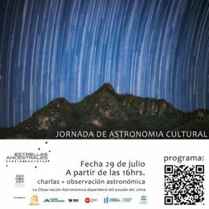 Jornada de Astronomía Cultural en Museo Miraflores Julio 2022 