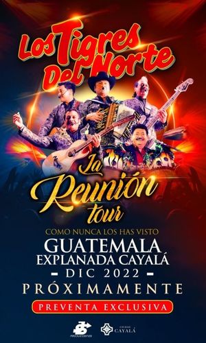 Los Tigres del Norte darán un concierto en Guatemala en 2022 (1)