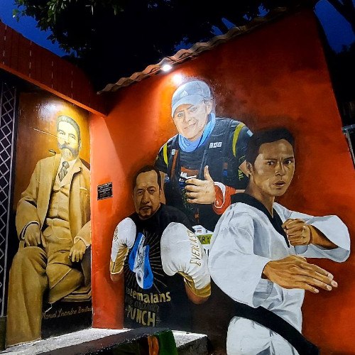 Mural Cultural Santa Cruz Yalmotx
