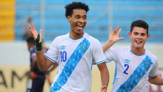 Los eventos a los que clasificó Selección Sub-20 de Guatemala en el Premundial de Concacaf