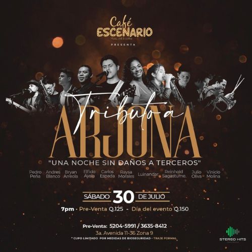 Tributo a Ricardo Arjona Una noche sin daños a terceros Carlos Espada (2)