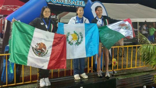 cccan 2022 medallas guatemala natacion