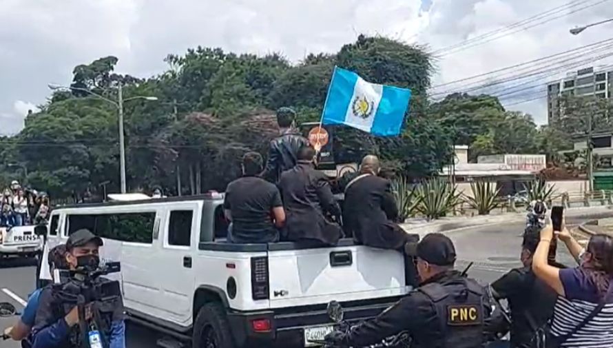 Bienvenida de Nelson a Guatemala