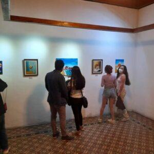 Exposición pictórica en Casa Roja Ciudad de Guatemala 
