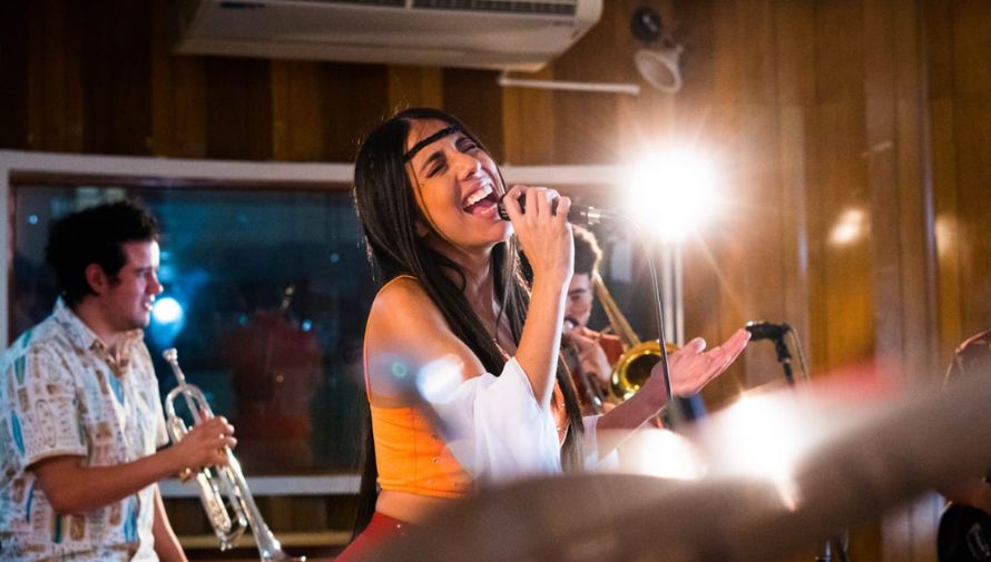 Fabiola Roudha se presentó en el Auditorio Nacional en México