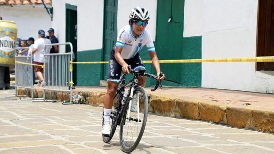 Jasmin Soto fue la quinta mejor extranjera de la Vuelta Femenina a Colombia 2022