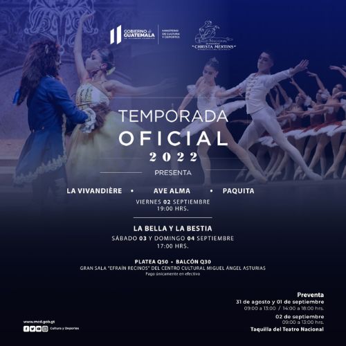 Temporada oficial del Ballet Nacional de Guatemala