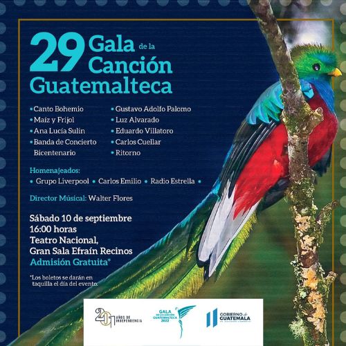 29 Gala de la Canción Guatemalteca 2022