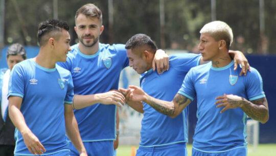 Alineación de Guatemala para el partido amistoso vs. Colombia, septiembre 2022