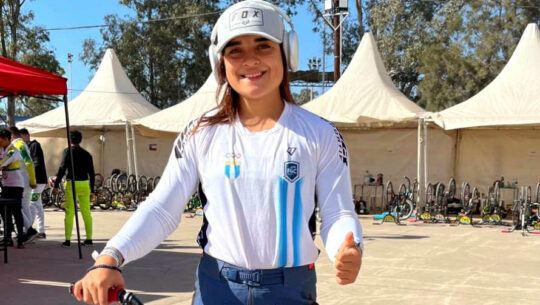Andrea González quedó entre las 4 mejores del Campeonato Panamericano y Copa Latina BMX 2022