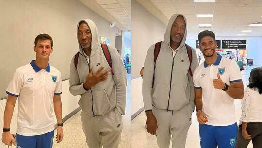 Así fue el encuentro de la Selección de Guatemala y Scottie Pippen, leyenda de Chicago Bulls
