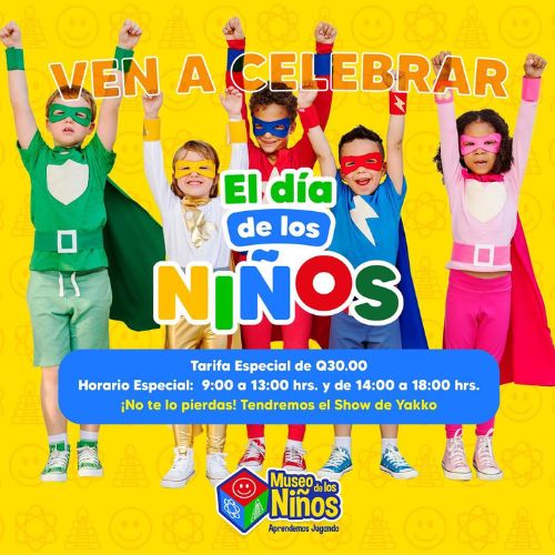 Celebración del Día del Niño en el Museo de los Niños 2022
