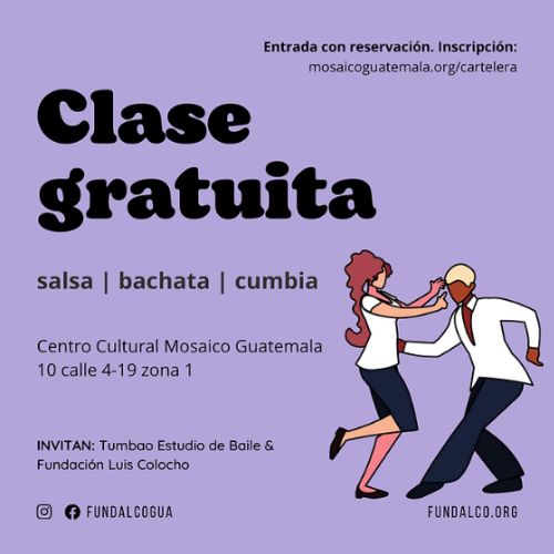 Clase de baile gratuita en Ciudad de Guatemala