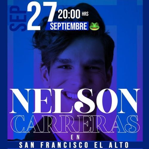 Concierto de Nelson Carreras en Totonicapán 2022