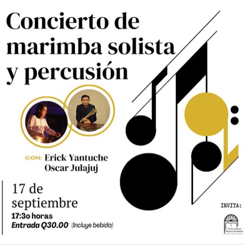 Concierto de marimba solista y percusión