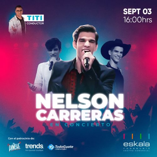 Concierto gratuito de Nelson Carreras Septiembre 2022