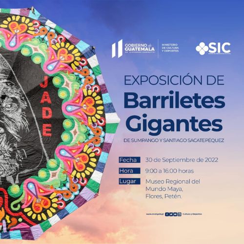 Exposición de Barriletes Gigantes en el Museo Regional del Mundo Maya, Petén