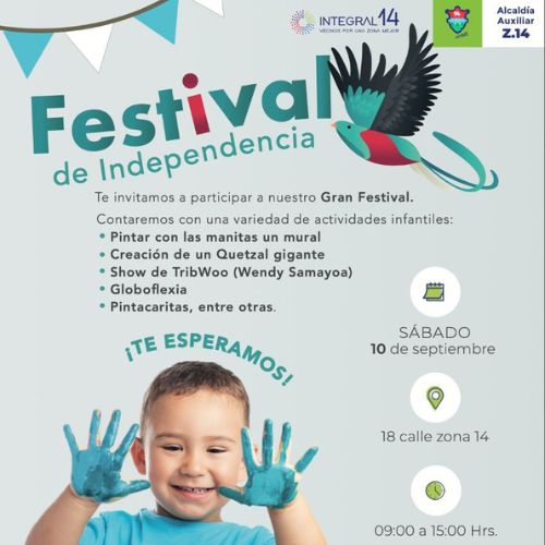 Festival de Independencia en Zona 14, Ciudad de Guatemala 2022