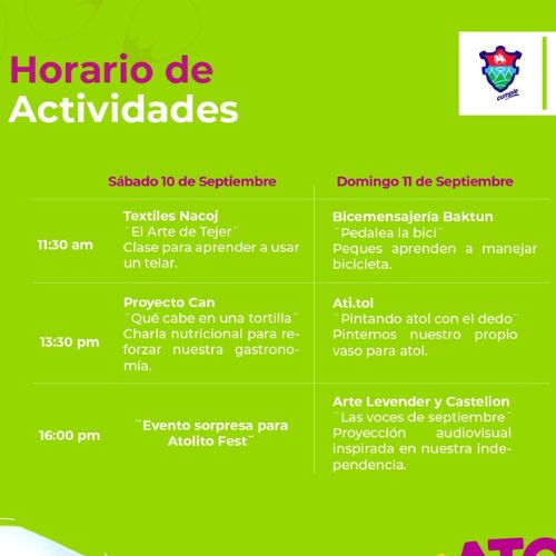 Festival del Atol en Guatemala 2022
